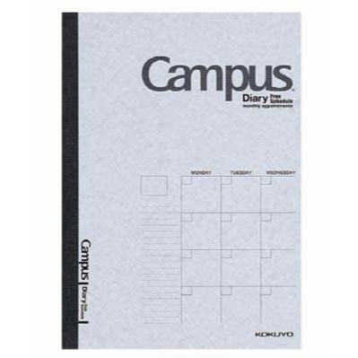 Campus Diary PLANNER KOKUYO Size A5
