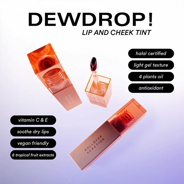 ibe8- Rollover Reaction Dewdrop Lip And Cheek Tint