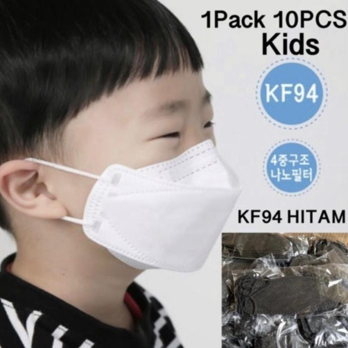 NewsBanget- Masker Anak Kf94 I-Care Chasa Korea Kf 94 Icare Kids Face Mask