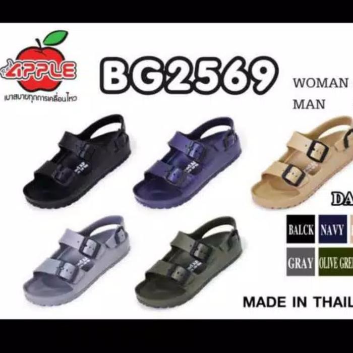 rwci- Sandal Sepatu Pria Wanita Red Apple Origin Thailand Bangkok