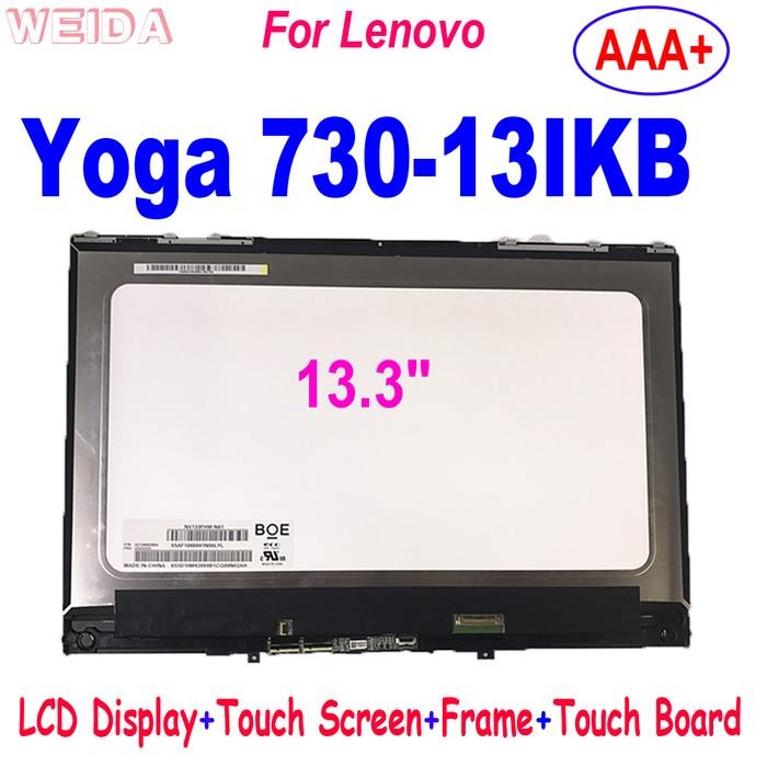 Casing Laptop 13.3" For Lenovo Yoga 730-13 730-13IKB Yoga 730-13IWL LCD Display Touch Screen Digitiz