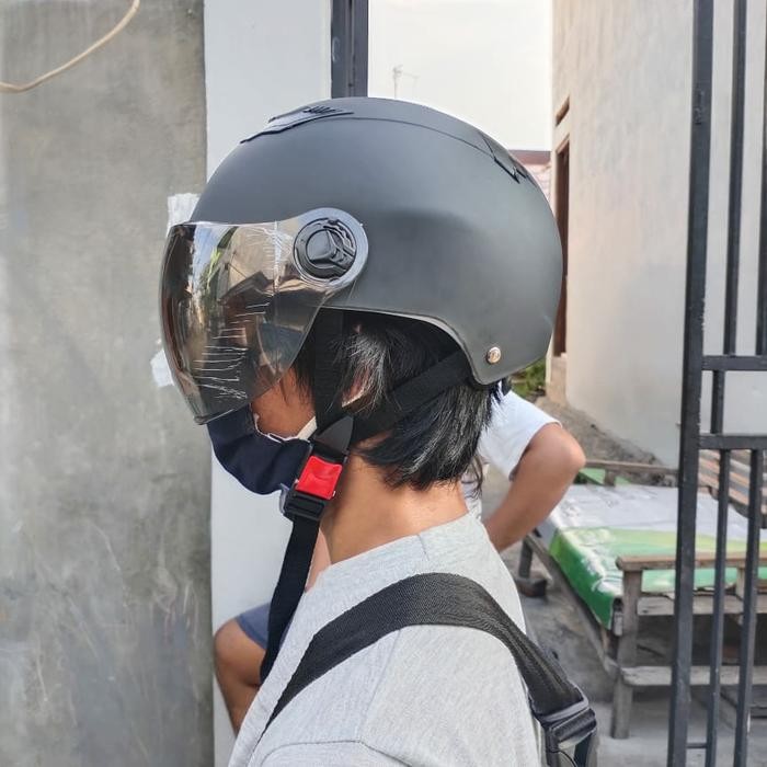HELM SEPEDA LIPAT SEKUTER ELEKTRIK BOGO SKUTER
