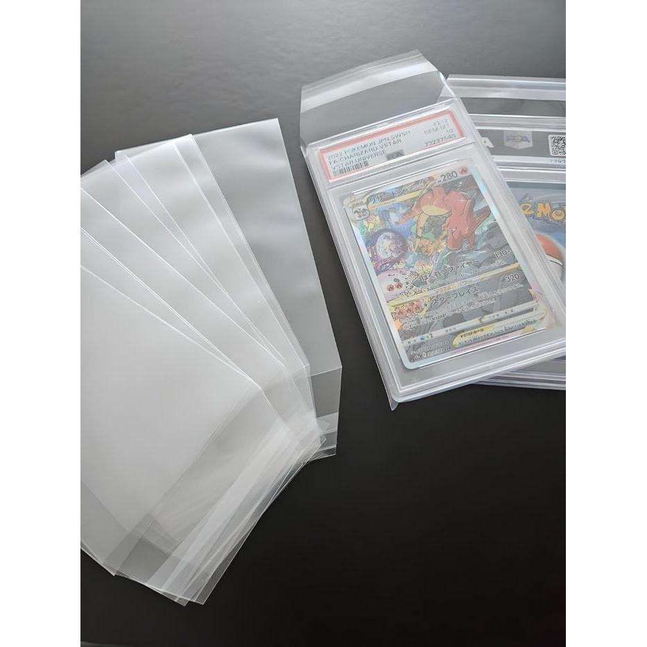 Premium PSA BGS Graded Card Sleeves Pokemon MTG Digimon Yugioh
