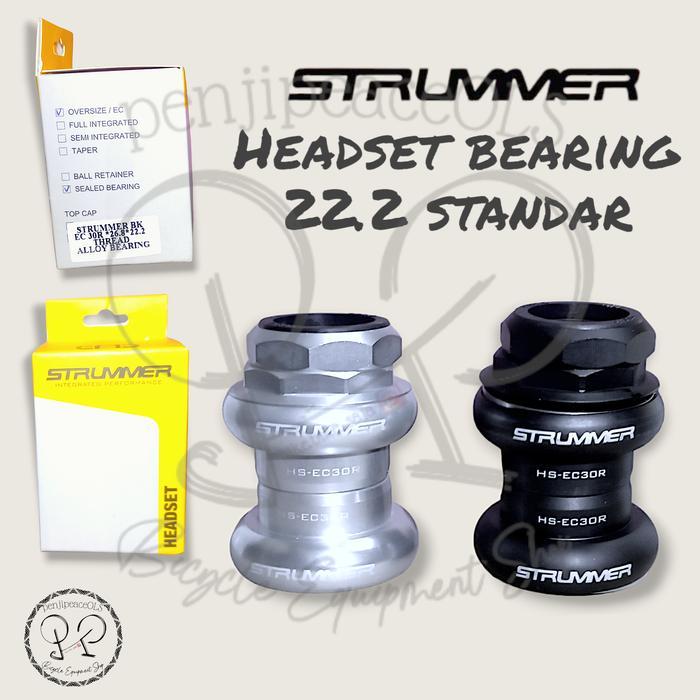 Baru Headset Bearing Standart 22.2 Headset Com Strummer Comstir Sepeda Headpart Komstir