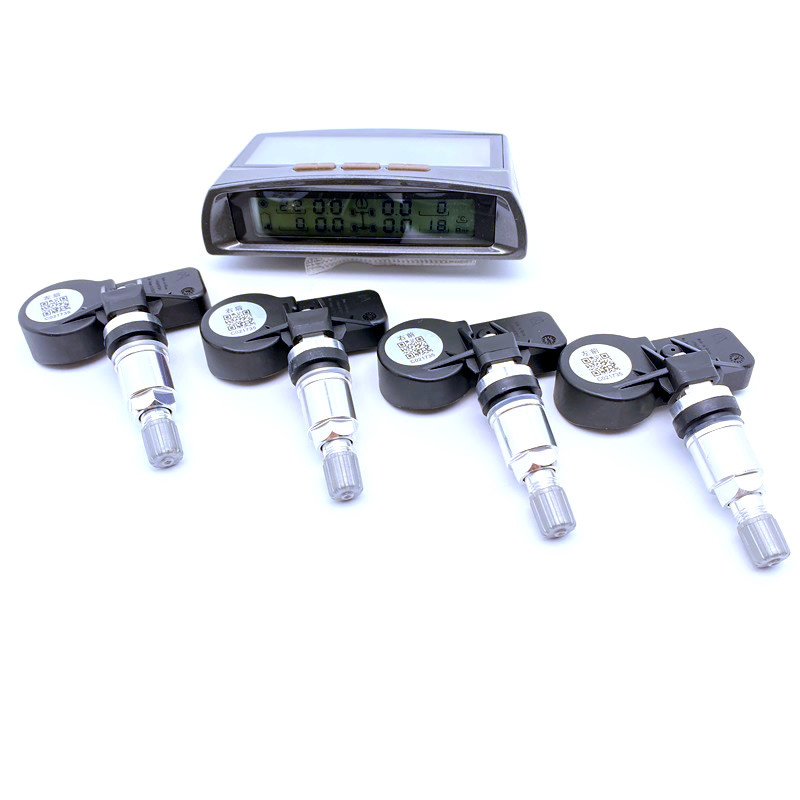 TPMS Car Tire Pressure Monitor System with 4 built-in sensors wireless solar tpms for Toyota