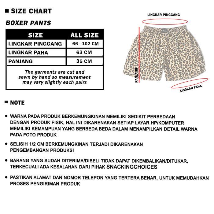 Premium Boxer Pants Groovy Snackingchoices Original