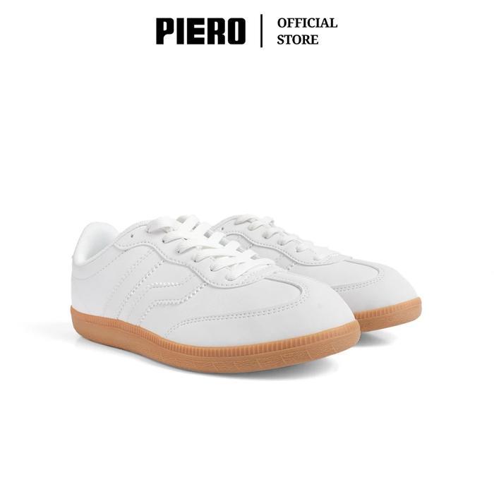 Terlaris PIERO SEPATU SNEAKERS PRIA GRAND LONDON WHITE GUM WHITE PIE1000129