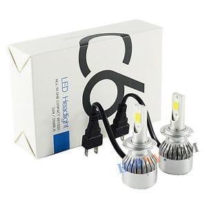 NEW LED HEADLIGHT C6 36WATT H4 / LED H4 ULTRA BRIGHT DIM