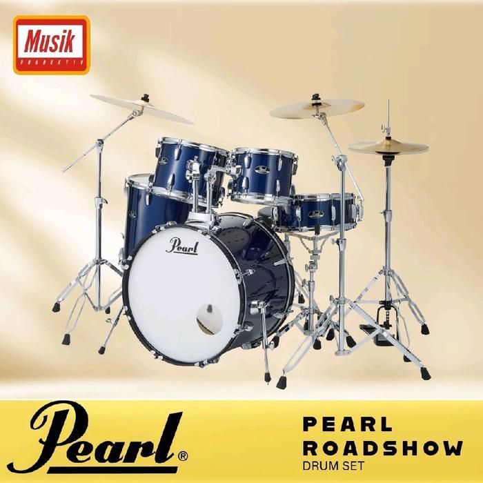 Drum Akustik Pearl Roadshow + Cymbal Zildjian Planet Z
