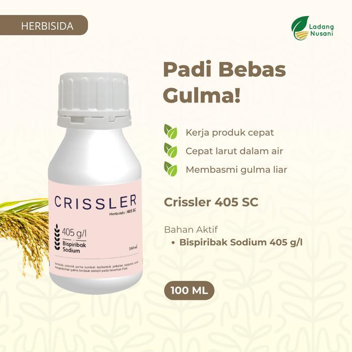 Mahakam CRISSLER 405 SC 100 ml Herbisida Sistemik Ampuh Basmi Gulma Padi