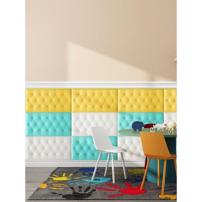 Donmi - Wallpaper Pelindung Dinding Foam Headboard Tebal 10mm untuk Bayi Busa Empuk Peredam