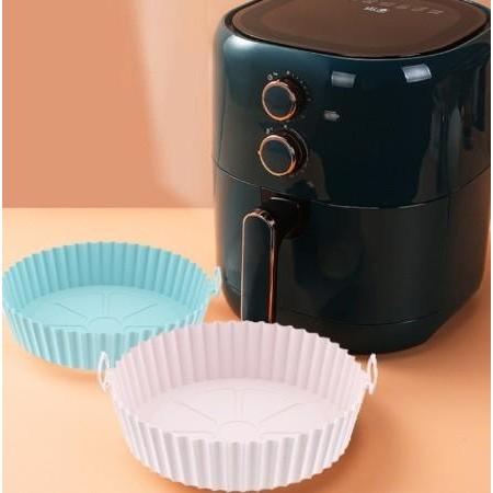 Mitochiba Kitchen - Silicone AirFryer Pot Silikon Air Fryer Round Air fryer Silicon Pot