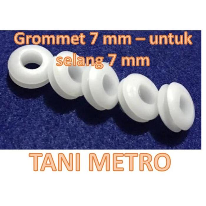 NEW Grommet - Gromet 7 mm untuk selang 7 mm Hidroponik fertigasi