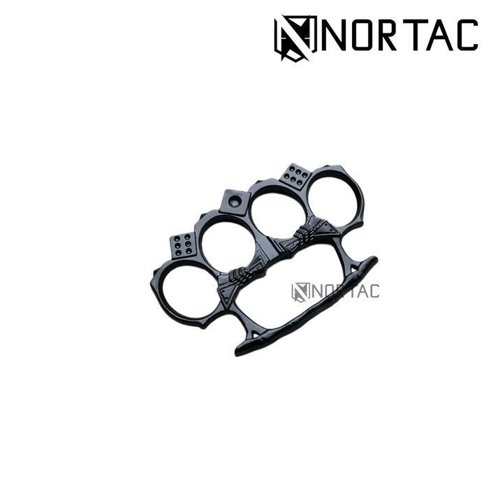 Nortac Knuckle Dice Krakling Tajam Tinju Besi Alat Pelindung Diri Self Defense Terlaris