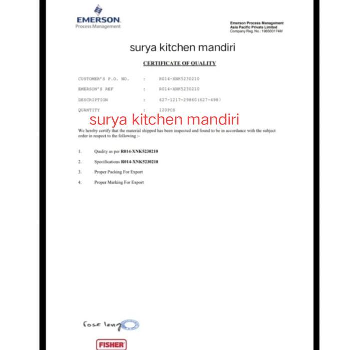 regulator fisher HSRL - CFC