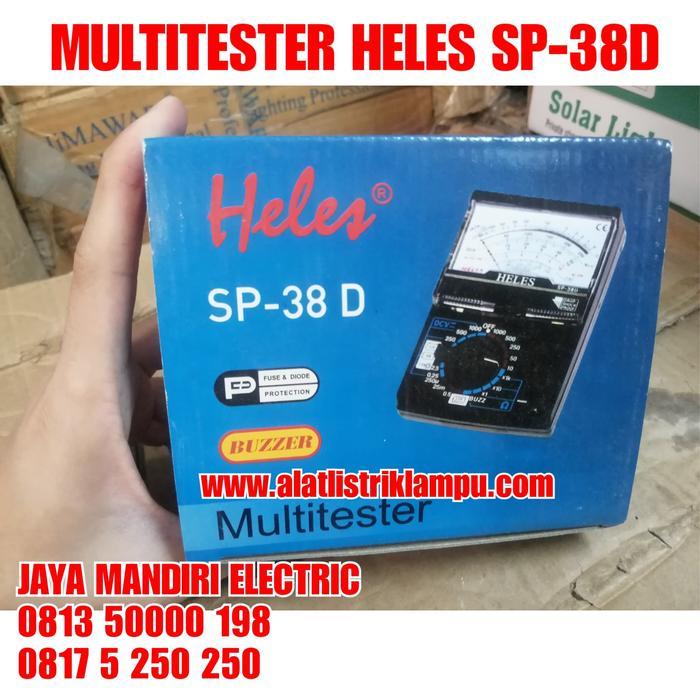 Multitester Analog Heles Sp-38D Multi Tester With Buzzer Original