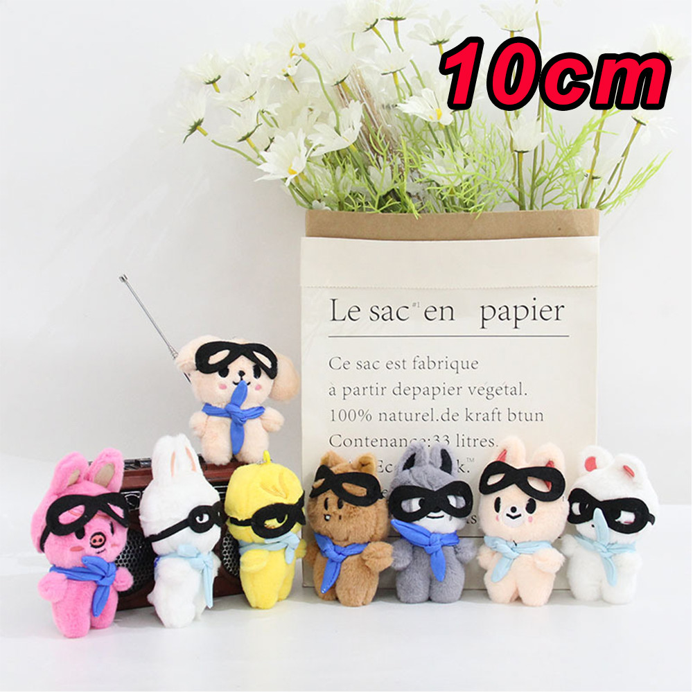 70style 10/20cm Skzoo Plush Toy Kawaii Skzoo Stray Kids Wolf Plush Cartoon Stuffed Animal Doll