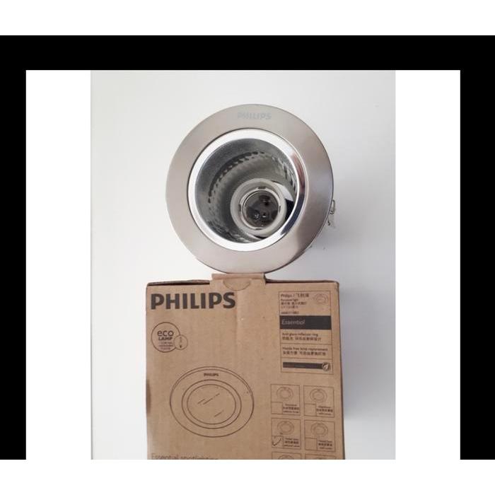 PHILIPS DOWNLIGHT 2,5" NIKEL SATIN 66661/RUMAH LAMPU TANAM PHILIPS
