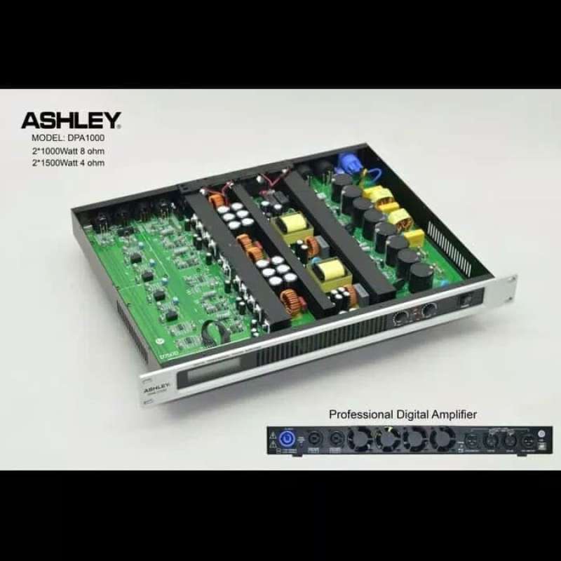 Power Amplifier Ashley DPA 1000 ( 2 x 1000 watt)
