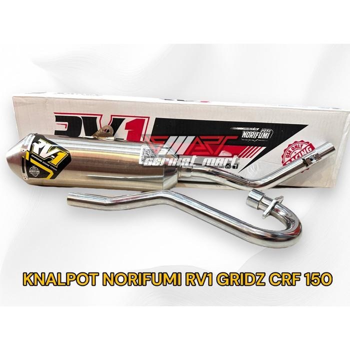 Knalpot Norifumi Rv1 Gridz Crf 150 / Rv1 Shorty Crf 150 / Rv1 N4 Crf150