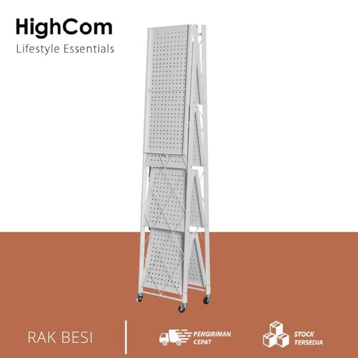 HighCom Lemari Rak Besi Lipat - Fano