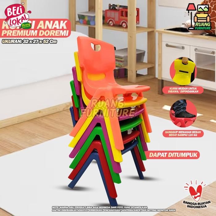 Kursi Belajar Anak Bangku Mini Bangku Belajar Kursi Anak Kingdom Doremi Minimalis