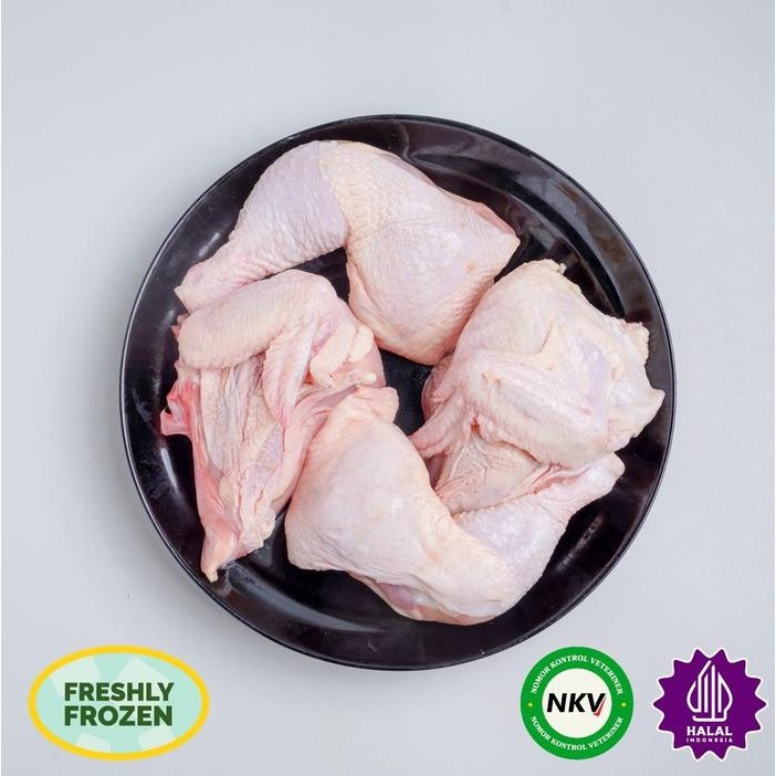 

Pilihan- Ayam Utuh Potong 4 850 Gram
