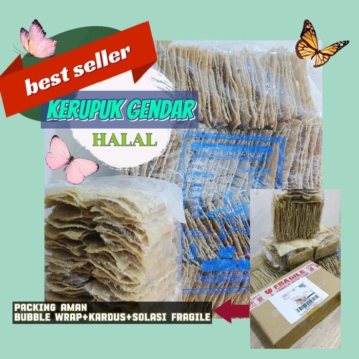 

Pilihan- 500 Gram Kerupuk Gendar, Kerupuk Mentah Khas Madiun Rasa Gurih Renyah, Cemilan Atau