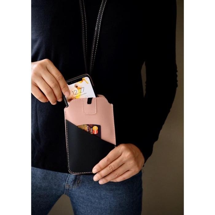 

Tempat Hand Phone/ Tempat ID Card Warna Pink