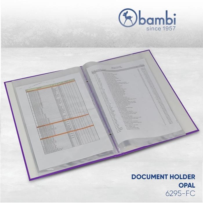 

Bambi Document Holder Folio Edisi Oval Color Original