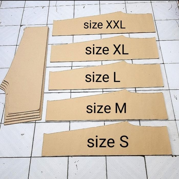 ASLI POLA CELANA TRAINING DEWASA SATU SET 5 UKURAN READY STOCK