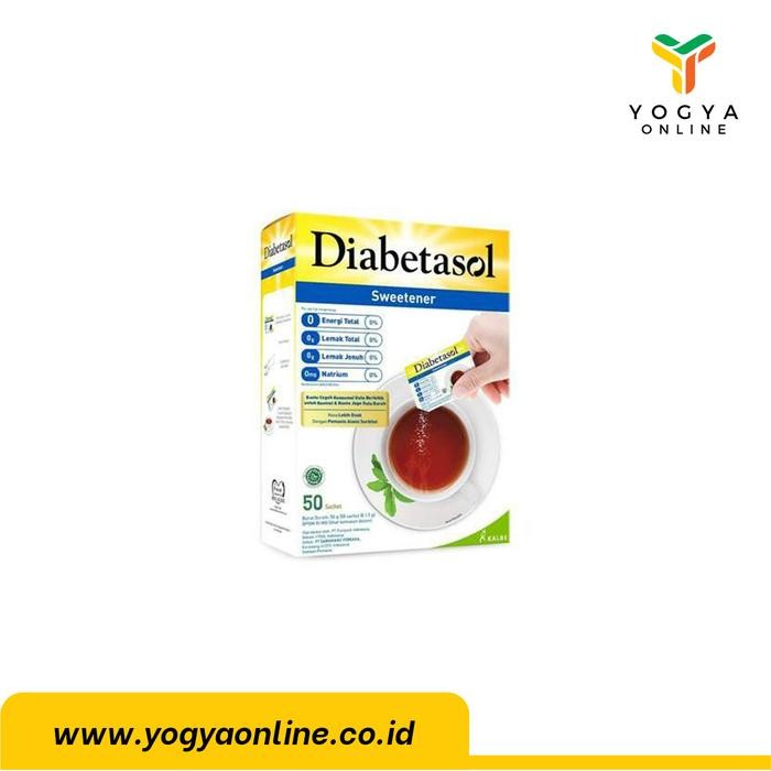 

SIAPKIRIM Diabetasol Sweetener 50X1 Gram READY STOCK