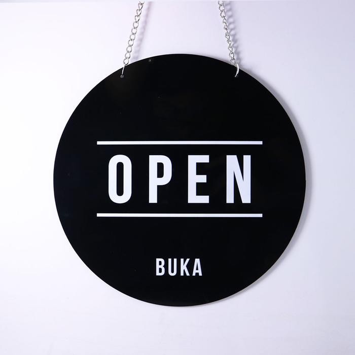 

TAMBAH LOGO DI SIGN BOARD AKRILIK