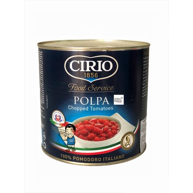 

Pilihan- Cirio Polpa Chopped Tomatoes- Tomat Potong 2550 G
