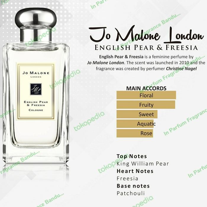 Parfum Wanita Jo Malone English Pear Ril IN Parfume Bandung