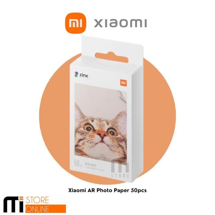 

Mijia AR Photo Printer Pocket Paper Replacement Kertas Foto Portable