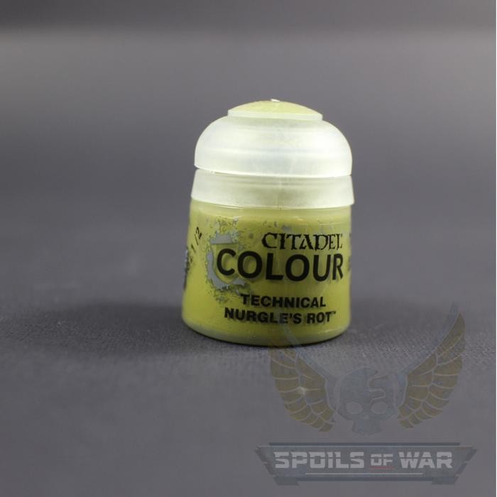 

NEW PRODUK CITADEL PAINT - TECHNICAL - NURGLE'S ROT MAWAR-89