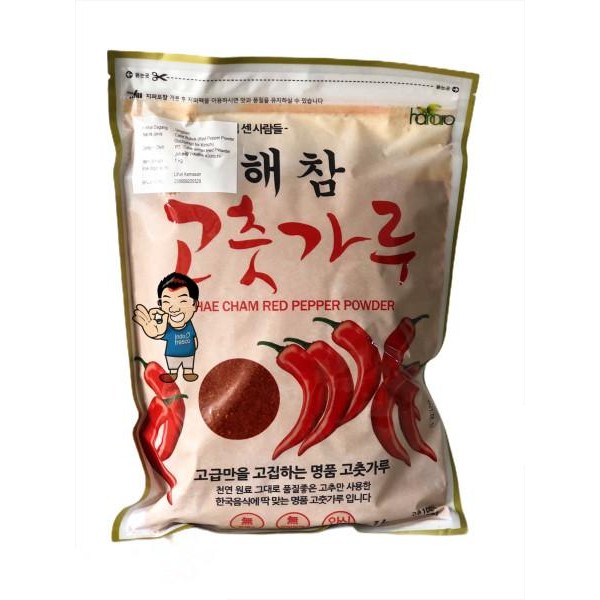 

Gochugaru Qingdao for Kimchi Red Pepper Powder-Bubuk Cabe Kasar 1 Kg