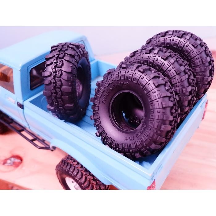 Stok Baru Ban RC 1.9 Swamper Austar traxxas axial D90 rc4wd RGT ban 1.9 RC 4pcs