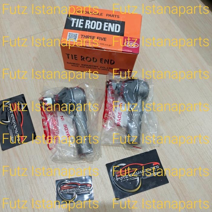 Hemat Tierod / Tierod End Merk 555 Japan Toyota Kijang Super 5K / Kapsul 7K Original Terlariss 