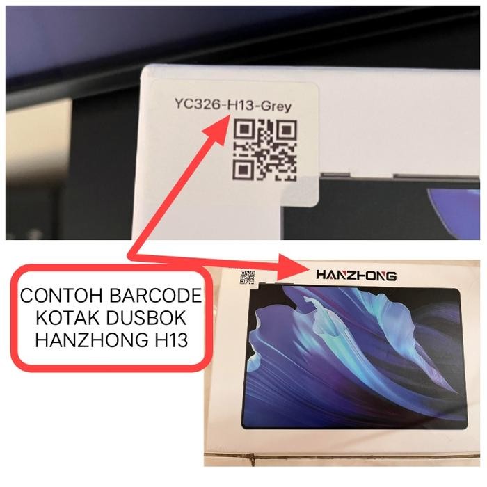 Pilihan- Touchscreen Toskrin Tablet Pc Hanzhong Model H13 / H13 Pro / Yc326-H13 Original