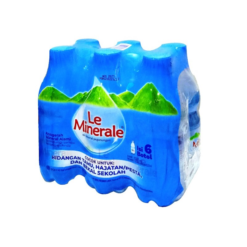 

S10546 LE MINERALE AIR MINERAL 6X330ML MAJU BERSAMA (20250912)