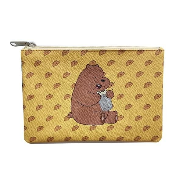

We Bare Bears Leather Pouch Grizz