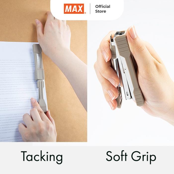 

MAX Stapler dan Staples Warna Pastel Colorful Soft HD-10GK Pastel Series Lembut dan Nyaman