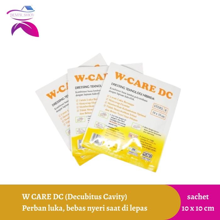 W Care DC Perban Luka Foam Dressing / W-Care DC