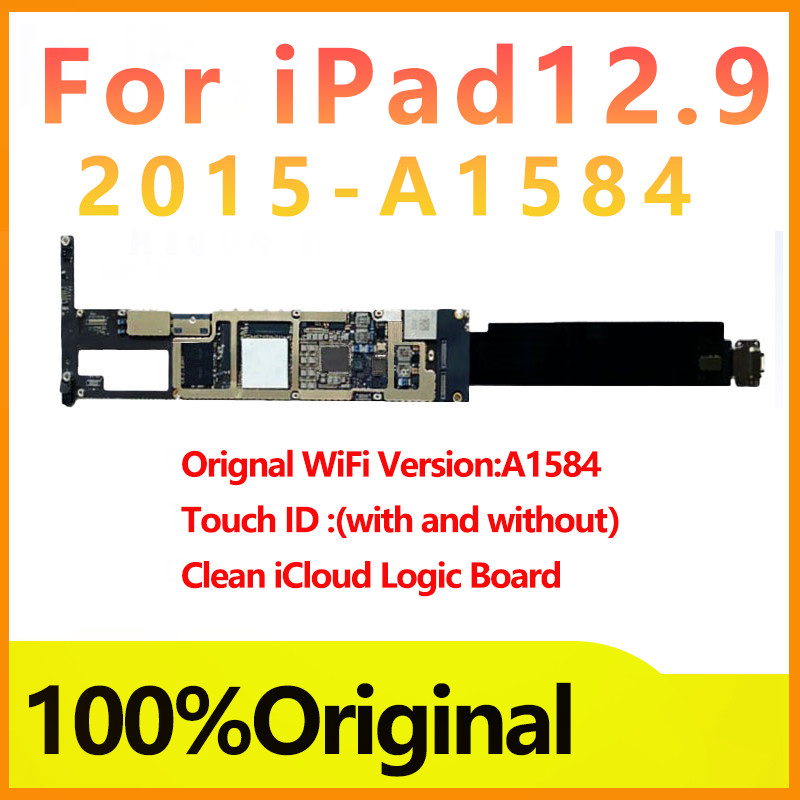Original Clean iCloud Ipad Mainboard 32/64/128/256GB WiFi SIM