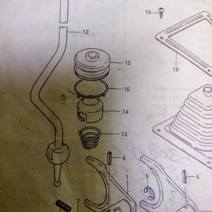 Tongkat TC Suzuki Jimny katana / sierra / samurai / caribian