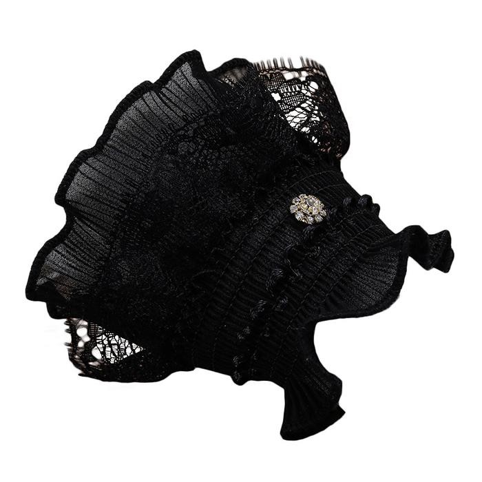 ASLI Manset Tangan Renda Wanita Sarung Tangan Manset Renda Melengkung Manset Tangan Wanita Pendek