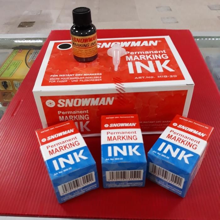 

New Tinta spidol permanen Snowman