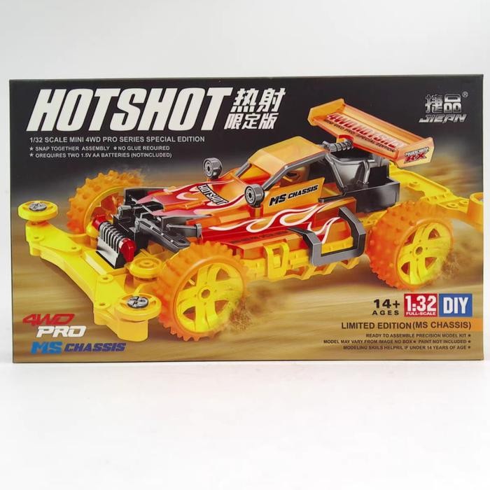 Pilihan- Tamiya Replika Mini 4Wd Merk Jiepin Hotshot Chasis Ms